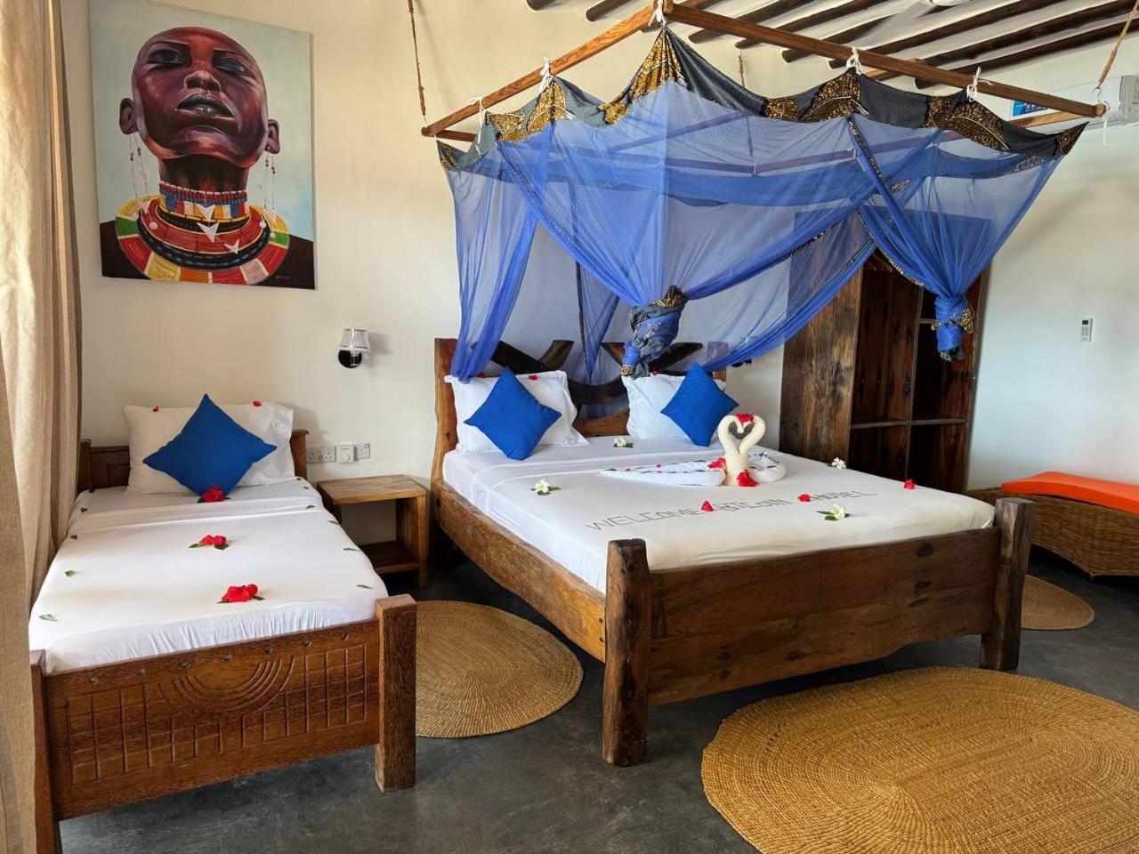 Bitcoin Beach Hotel Zanzibar Michamvi Oda fotoğraf